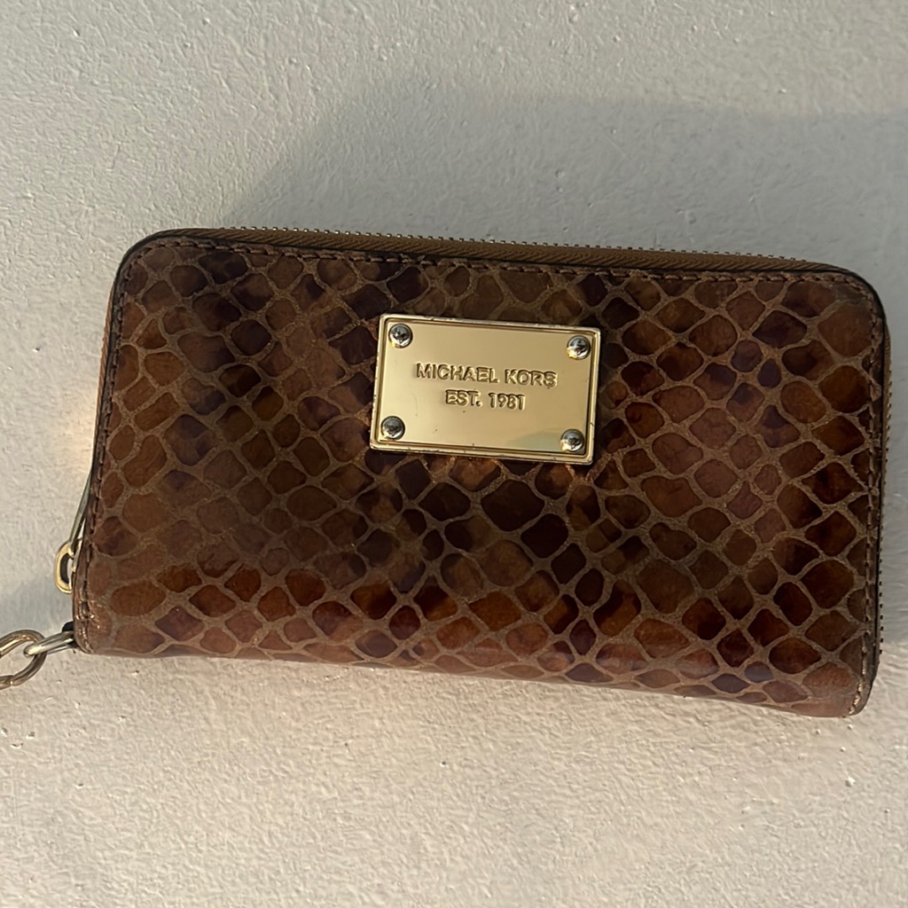 Snake Skin Michael Khors Wallet